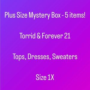 5 Item Mystery Box!! Size 1X - Wear or resell!